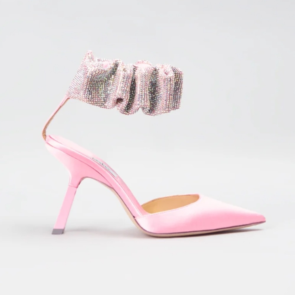 Sebastion Milano satin heels